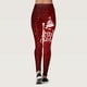 thumbnail image 3 of Gibobby Leggings Navideños Pantalones estampados navideños personalizados para mujer, mallas ajustadas personalizadas para mallas para correr(Vino,G), 3 of 5