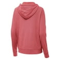 thumbnail image 3 of Women's Antigua Heather Crimson Indiana Hoosiers Seeker Full-Zip Hoodie Jacket, 3 of 3