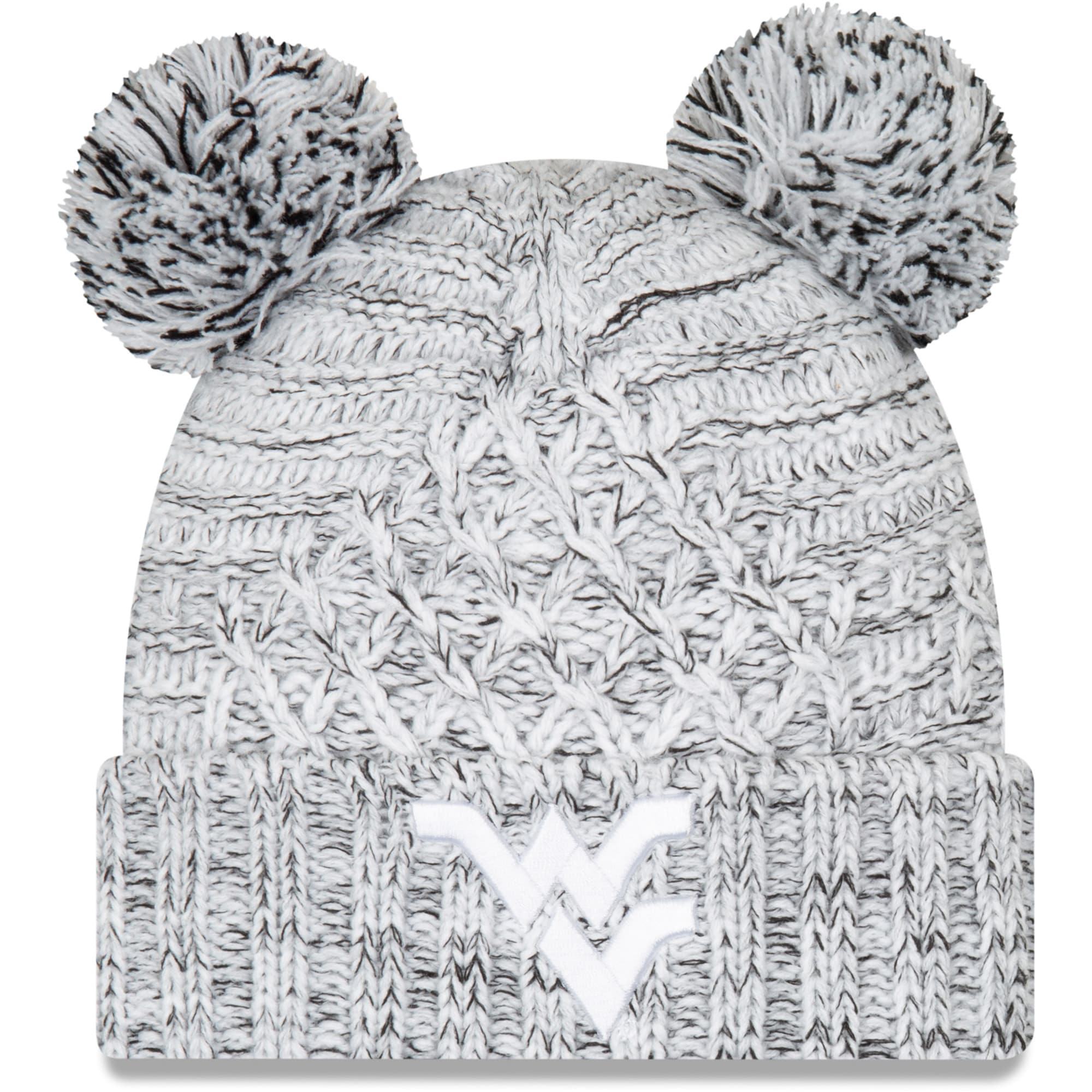 Women's New Era Gray West Virginia 