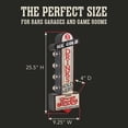 thumbnail image 3 of Licensed Pepsi Bottle Double-Sided LED Plaque 25" Vintage Light Up Wall Decor Retro Soda Logo Marquee Sign for Man Cave Bar Garage Game Room Battery Powered Metal Wall Art, 3 of 7