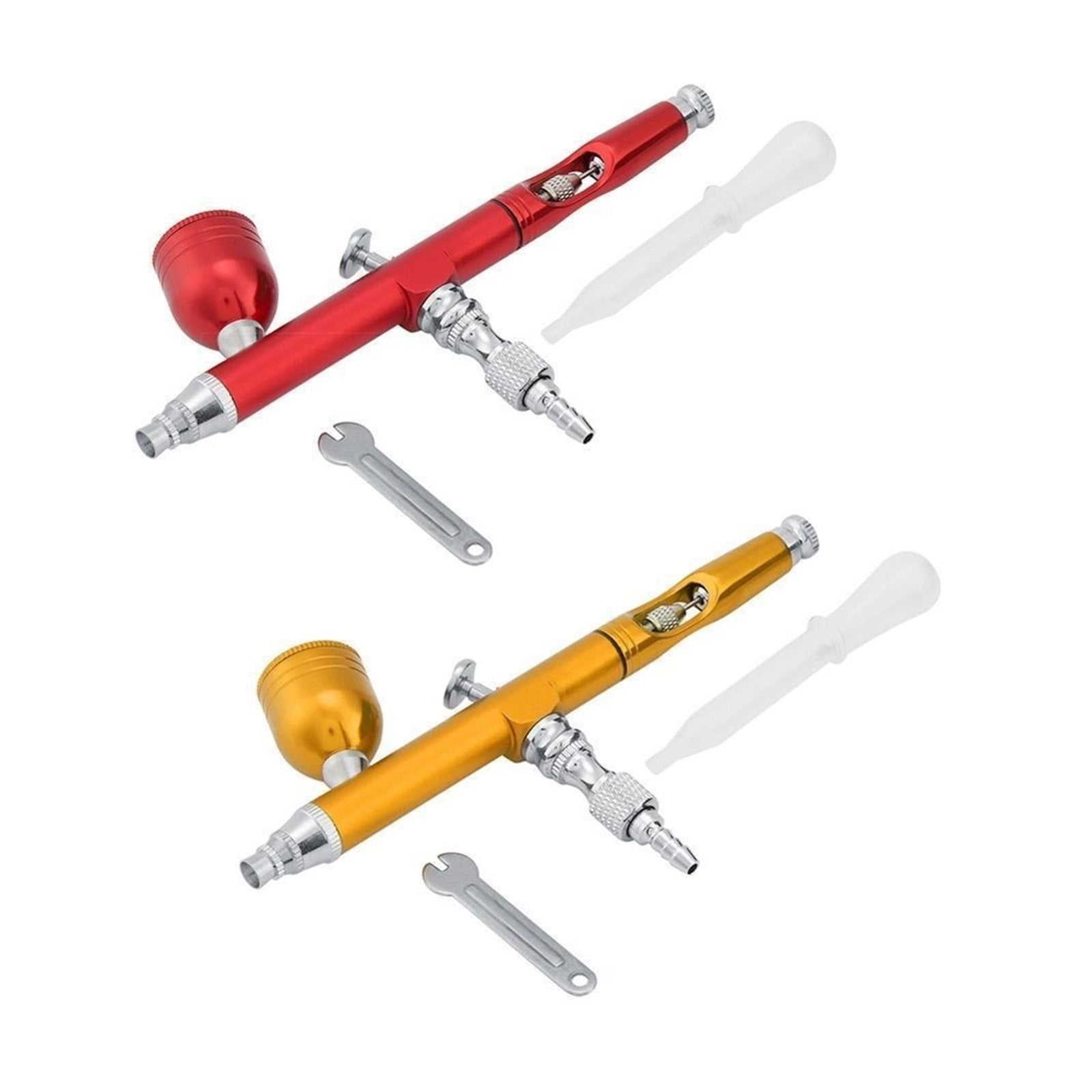 0.3mm Nozzle Art Paint Airbrush With 11pcs Cleaning Tools Artificial Decorating For Dual Action Feed Brushes Spray Gun ,User-Friendly Design