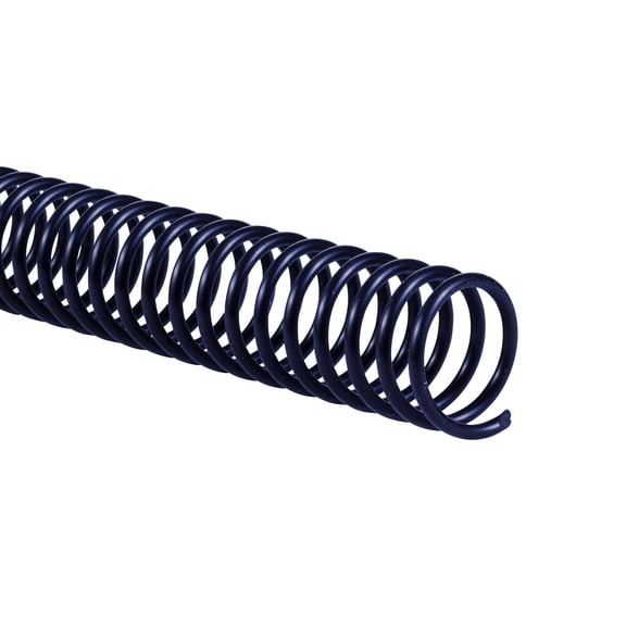 GBC Color Coil Binding Spines, 18 mm, Navy, 100 Pack