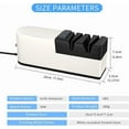 thumbnail image 4 of Electric Knife Sharpener Professional Kitchen Sharpening Stone Grinder Knives, 4 of 6