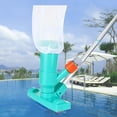 thumbnail image 7 of LYCAQL Portable Deluxe Jet Pool Vacuum Underwater Cleaner with 5 Section Pole, 3 Scrub Brushes, Leaf Bag, Telescopic Pole Attachment - Above Ground Pools, Spas, Ponds - Attach to Garden Hose, 7 of 7