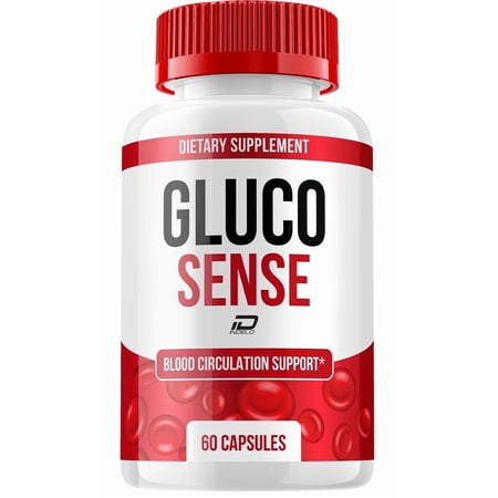 GlucoSense Capsules – Gluco Sense All Natural Glycogen Support, 1 Pack, 60 Capsules