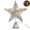 Champagne, variant on 15x20CM Lighted Glitter Star Christmas Tree Topper, Woven Hollow 3D Star Tree Top Ornament with Warm LED Lights, Multi Color Glitter Xmas Tree Decoration for Holiday Home Decor