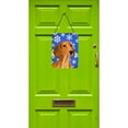 thumbnail image 2 of Dachshund Winter Snowflakes Holiday Wall or Door Hanging Prints, 2 of 2