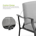 thumbnail image 5 of Greemotion Palma 4-Piece Metal Conversation Sets Outdoor Recliner Gray, 5 of 7