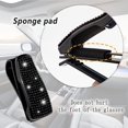 thumbnail image 4 of Paquete de 2 Clips para Gafas de Sol con Purpurina Brillante YONGSHENG, 4 of 5