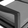 thumbnail image 5 of vidaXL Ensemble de Salon Extérieur 4 Pcs Plastique Anthracite, 5 of 5