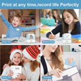 thumbnail image 5 of Portable Photo Printer, Mini Wireless Instant Photo Printer, BT Wireless Thermal Printer Mobile Printer, Label List Photo Printer, for Photo, Receipt, 5 of 5