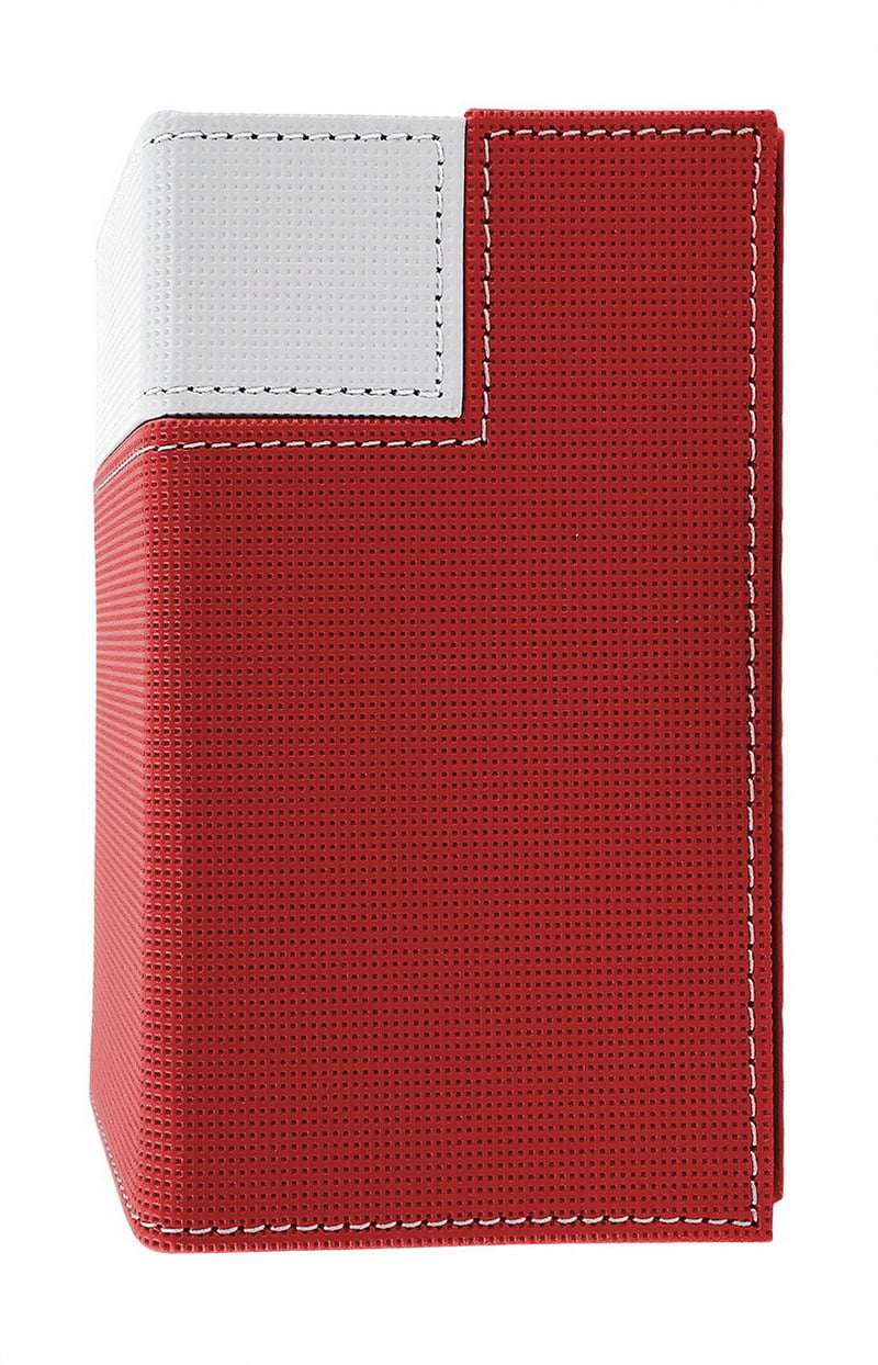 RED-WHITE M2 Deck Box Premium Card Storage Ultra Pro MTG Yugioh Pokemon 