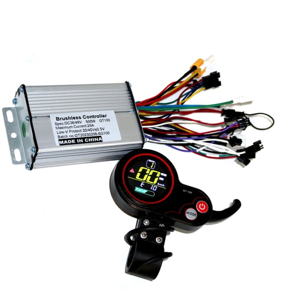 Kit de Controlador de Scooter Eléctrico Wosthever con Pantalla LCD 48V Type2 NO2