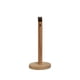 thumbnail image 1 of Kitchen Wooden Roll Paper Towel Holder Bathroom Tissue Vertical Stand Napkins Rack, 1 of 5