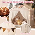 thumbnail image 4 of Carpa de Juego Infantil Treestone con 2 Puertas, Tapete Acolchado y Luz, 4 of 9