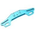 thumbnail image 2 of Torre De Choque Trasera RC, Torre De Choque Trasera De Metal Azul De Alta Resistencia Reduce Las Vibraciones Para 1/10 RC Car Cergrey Metal Rear Shock Tower, 2 of 8