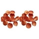 thumbnail image 4 of Ounissouiy Paquete de 200 flores y plantas de imitación anchas, elegantes para decoraciones de bodas, decoraciones para fiestas B12 naranja B12 naranja oscuro 2piezas, 4 of 6