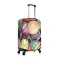 thumbnail image 3 of Easygdp Easter Eggs Print Elastic and Washable Suitcase Protective Cover with Hidden Zipper Fits 18-32 inch Luggage -Medium, 3 of 9