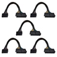 thumbnail image 1 of 5X 24 Pin to 14 Pin ATX PSU Main Power Adapter Braided Sleeved Cable for for PC and Servers 12-Inch(30cm), 1 of 7