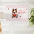 thumbnail image 2 of Happy Valentine's Day Shetland Sheepdog Brings Love Heart Horizontal Matte Canvas Poster Sheltie Dog Lover Gifts Wall Art Home Decor - 02028, 2 of 5