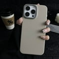 thumbnail image 2 of Matte Titanium gray Lichee leather pattern phone case for iPhone 16 15 14 13 12 11 Pro Max metal lens frame shockproof hard case Orange For iPhone 16 Pro, 2 of 6
