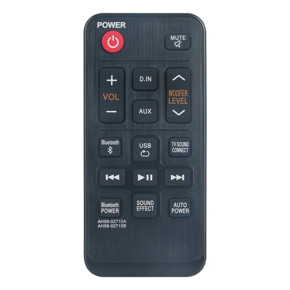 AH59-02710A Mando a distancia de repuesto para barra de sonido Samsung HW-J250 HW-JM25 HW-J260 HW-J250/ZA HD-1272