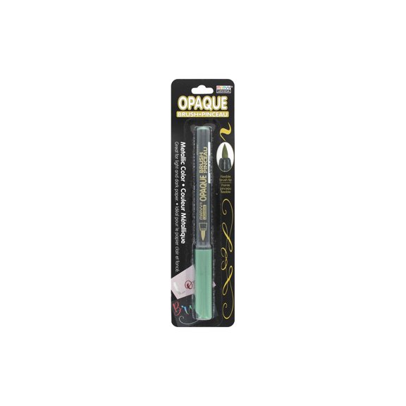 Uchida Opaque Brush Pen Card Green