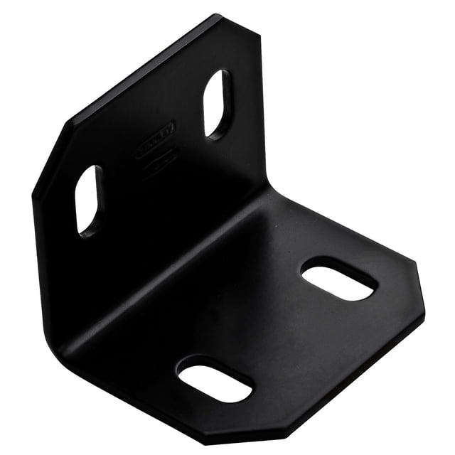 Soporte de esquina National MFG N351-494 7,6 cm negro