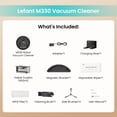 thumbnail image 4 of Lefant M330 Robot Vacuum and Mop with LiDAR Navigation, 450ml Visible Dustbin with Obstacle Avoidance, Perfect for Hardwood Carpets, 4 of 14