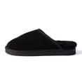 thumbnail image 4 of Aus Wooli Australia Unisex Sheepskin Wool Slippers - Black, 4 of 8