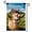 D, variant on XaaKee Yard Flags, Welcoming Artwork Goat Spring Garden Flag, Double-Sided High-Quality White Linen Garden Flag, Funny Farm Portrait Lawn Decor, 12x18Inch