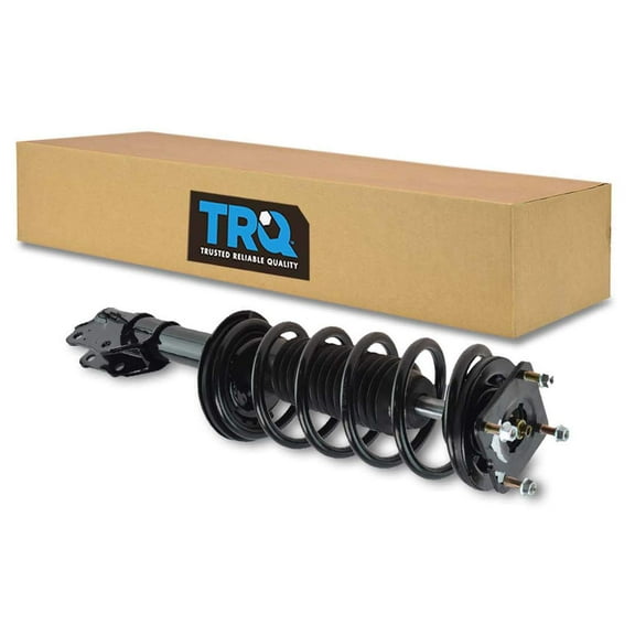 TRQ Front Left Complete Strut & Coil Spring Assembly Drivers Side Fits Select 2007-2012 Mazda CX-7
