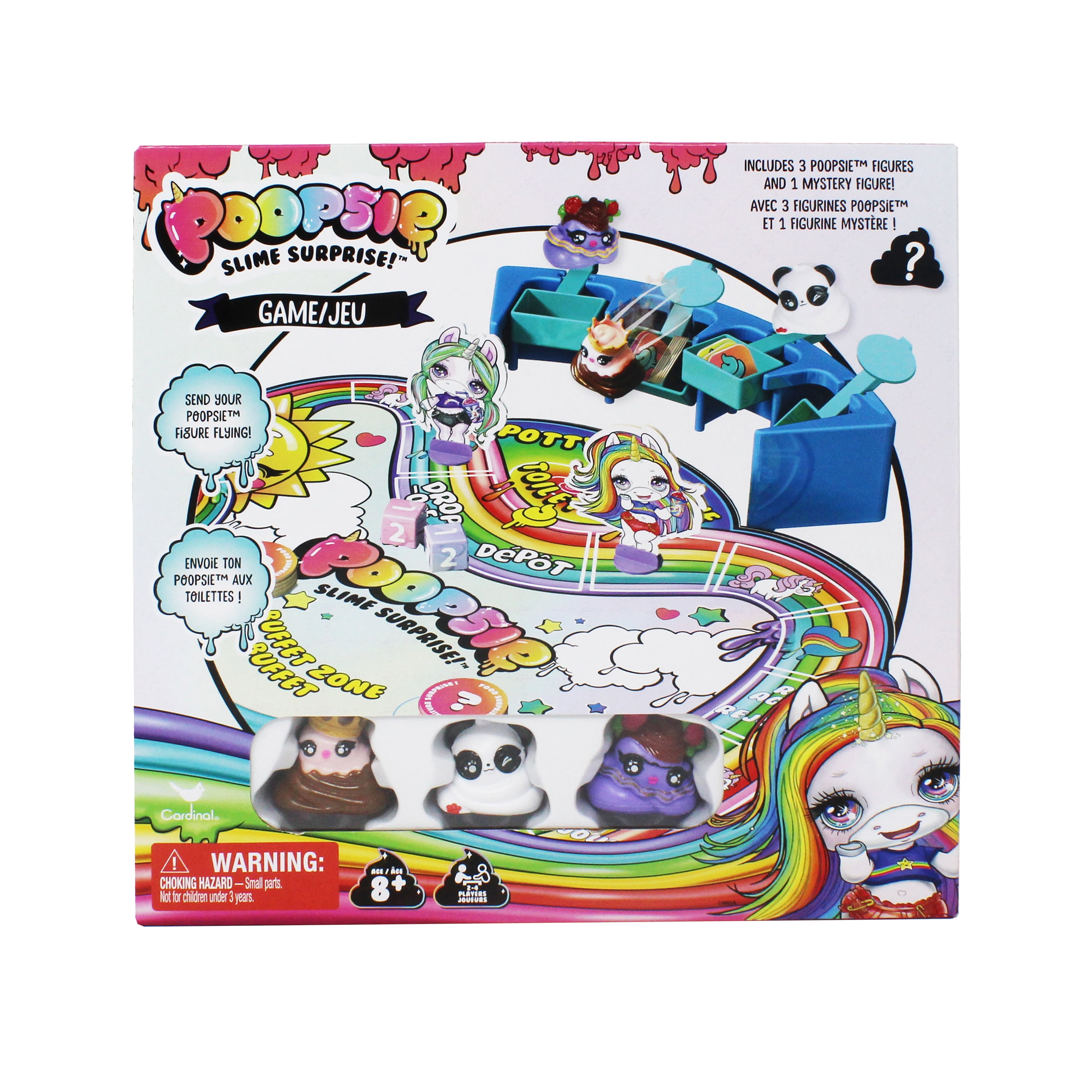 Cardinal Games Poopsie Slime Surprise Card Game With Figure LOOK for sale online 