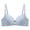 Blue, variant on Ltctricy Women's Plus Size Underwire Bras Seamless Lightly Padded Full Coverage Lace Bralettes Supportive Everyday Bras