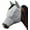 Gray, variant on Horse Fly Mask, Elasticity Fly Mask with Ears and Long Nose UV Protection for Horse, Grey (Plus)