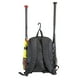 thumbnail image 3 of Bolso béisbol juvenil Rawlings Savage - Bolso bateo niños - Mochila resistente - 2 bates - Gancho colgar - Negro/Real, 3 of 3