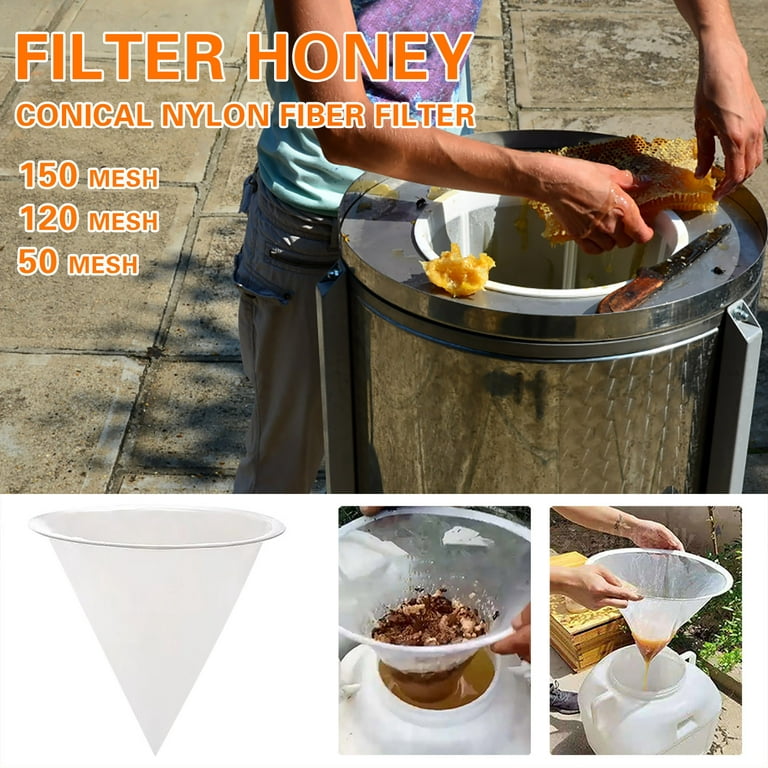BeforeyaynHoney Filter Bag Juice Strainer Screen Tool Baby Yogurt Paint  Strainer Bag Honey Bee Filter Mesh Honey Strainer Tool Honey Filtration Net