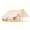 6 Person Tent + Canopy, variant on Dateyes 13x9 FT Inflatable Camping Tent for 8-10 Person, All-Season Blow Up Tent with Stove Jack, Easy Setup Portable Air Tent for Family Glamping, Beige