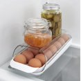 thumbnail image 2 of Soporte para huevos rodantes, dispensador apilable y organizador para almacenamiento en refrigerador, 2 of 5