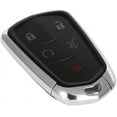 thumbnail image 2 of CCIYU 1 X Flip Key Fob Uncut Blade (SHELL CASE) 5 Buttons Replacement for Cadillac 2014 2019 SRX 3 BUTTON FCCID: HYQ2AB by AUTO KEY MAX (SINGLE) with FCC: HYQ2AB, 2 of 6