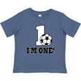 thumbnail image 3 of Inktastic First Birthday Soccer 1 Year Old Boys or Girls Baby T-Shirt, 3 of 5
