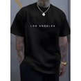 thumbnail image 1 of Men'S Trendy Round-Neck T-Shirt, Versatile Short Sleeves., 1 of 4