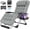 Gray, variant on Oswerpon Oversized XXL Padded Zero Gravity Lounge Chair, 500-Lb Folding Recliner with Upgraded Lock, Cup Holder, Removable Cushion, Pillow and Footrest for Patio Indoor Outdoor Office, Gray