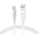 thumbnail image 1 of Cable Usb Tipo C 2Metros Carga Rápida 2.4a U-volt Color Blanco, 1 of 8