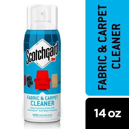 Scotchgard Fabric & Carpet Cleaner, 14 oz., 1 Can
