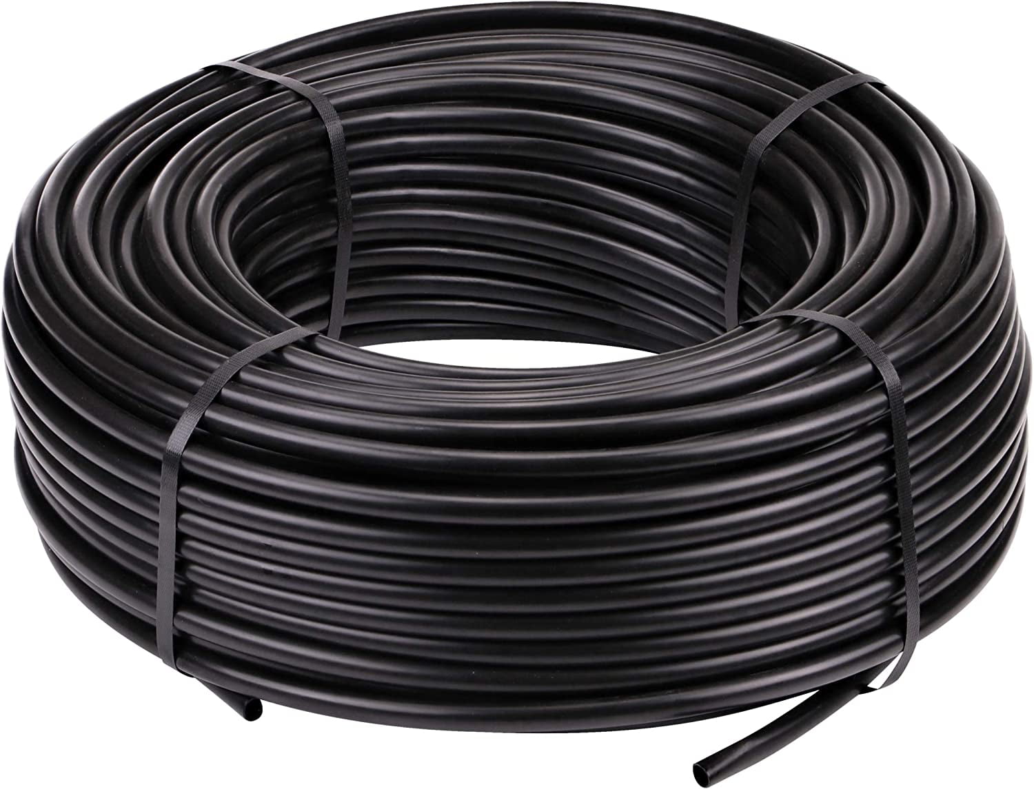 1/2-Inch Drip Irrigation Supply Tubing, 500-Foot, for Irrigation Drippers,Drip Emitters, Irrigation Parts, and Drip Systems, Black Polyethylene