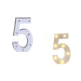 thumbnail image 1 of LED lamp numbers 5 decoration for Birthday party wedding home bar, 1 of 2
