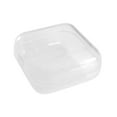 thumbnail image 4 of Shoreew 100Pcs Transparent Plastic Jewelry Box with Hinged Lid Mini Compact Square Jewelry Storage Container for Rings Earrings, 4 of 7