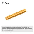 thumbnail image 3 of Die Spring, 10mm OD 70mm Long 2 Pack Stamping Light Load Compression Yellow, 3 of 5