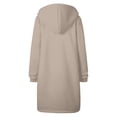 thumbnail image 4 of Puntoco Chaqueta De Mujer Chaqueta De Mujer Engrosamiento Y Lana E Invierno Casual Cremallera Manga Larga Bolsillo Con Capucha Suéter Largo Liquidación De Navidad Puntoco Puntoco-4396, 4 of 5